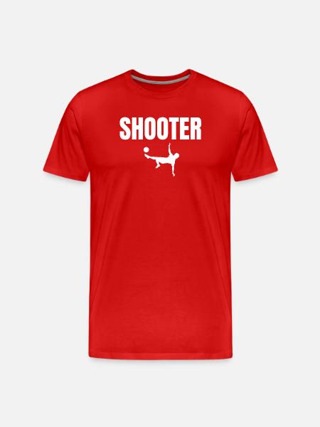 Fußball, Fußball, Fußballfan, Fußballspieler - Männer Premium Bio T-Shirt - Rot