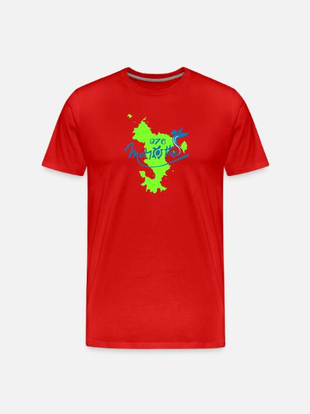 Mayotte - T-shirt bio Premium Homme - rouge