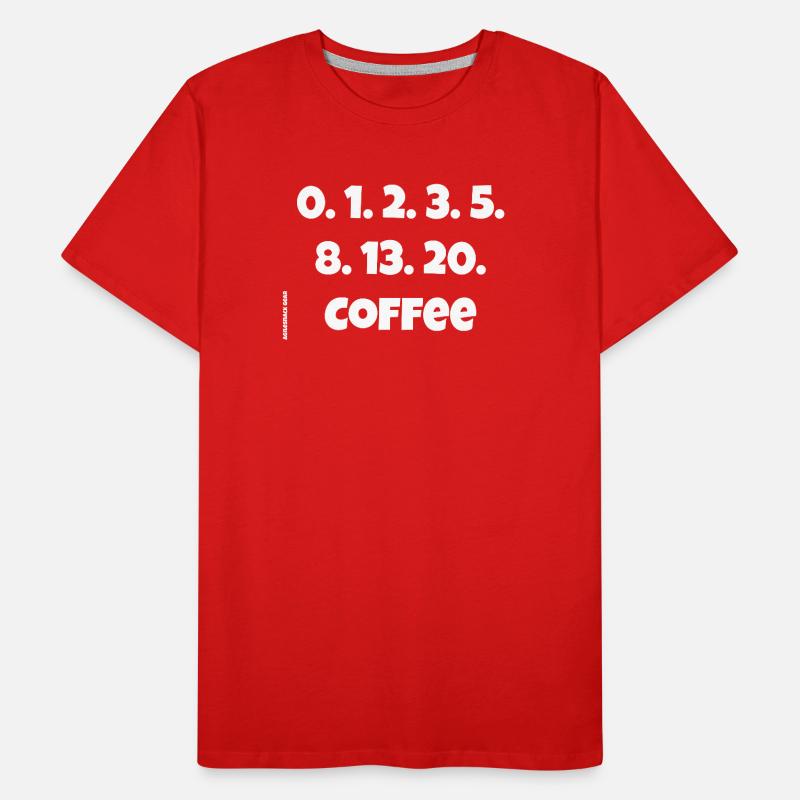 Fibonacci estimating Men's Premium Organic T-Shirt