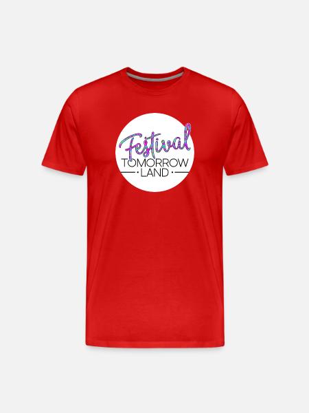 Tomorrowland Festival - T-shirt bio Premium Homme - rouge
