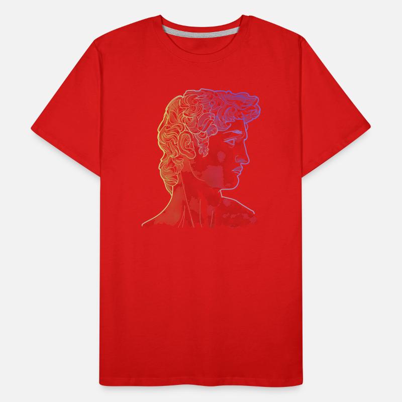David Michelangelo Männer Premium Bio T-Shirt