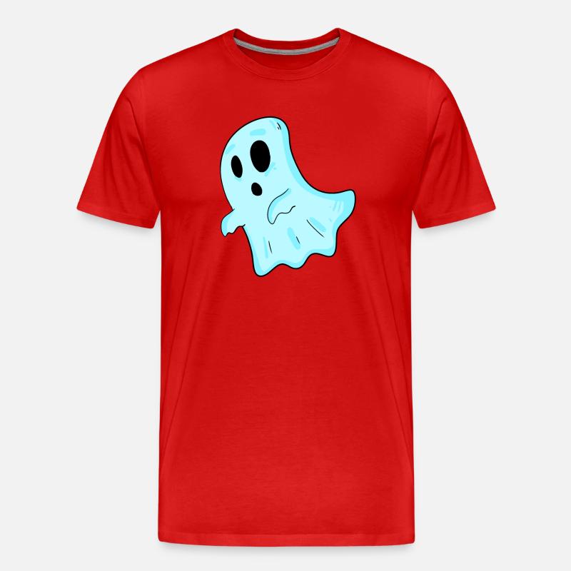 Geist - Männer Premium Bio T-Shirt - Rot