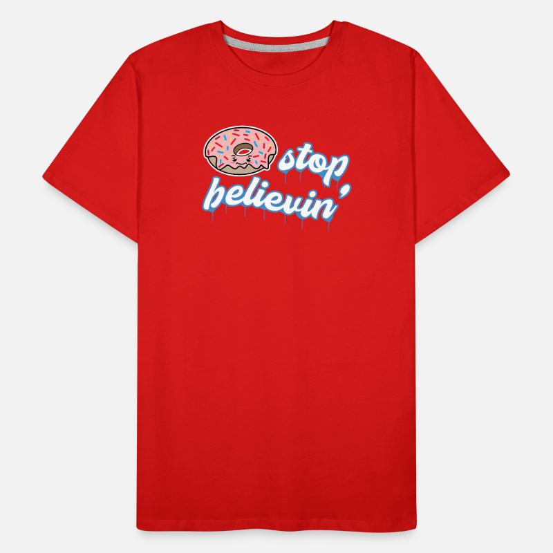 Snacking Donut Sweets Statement Dessert T-shirt bio Premium Homme