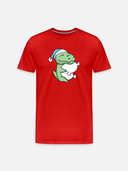 Bébé crocodile - T-shirt bio Premium Homme - rouge