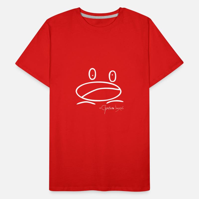 Frogmini - Ranunculus Oophagus Men's Premium Organic T-Shirt