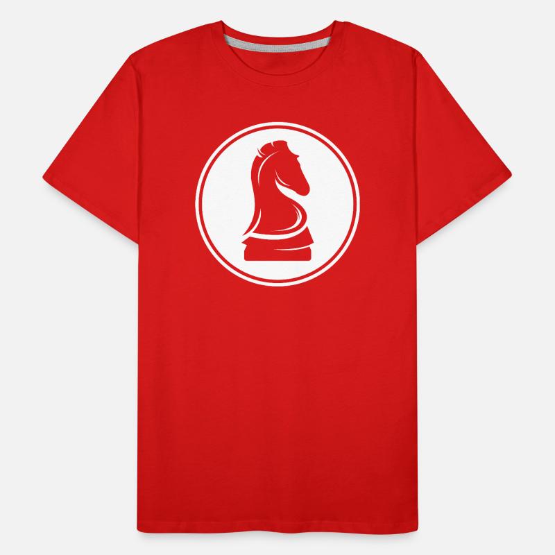 Icône de cheval de tour Icône Icône Illustration graphique T-shirt bio Premium Homme