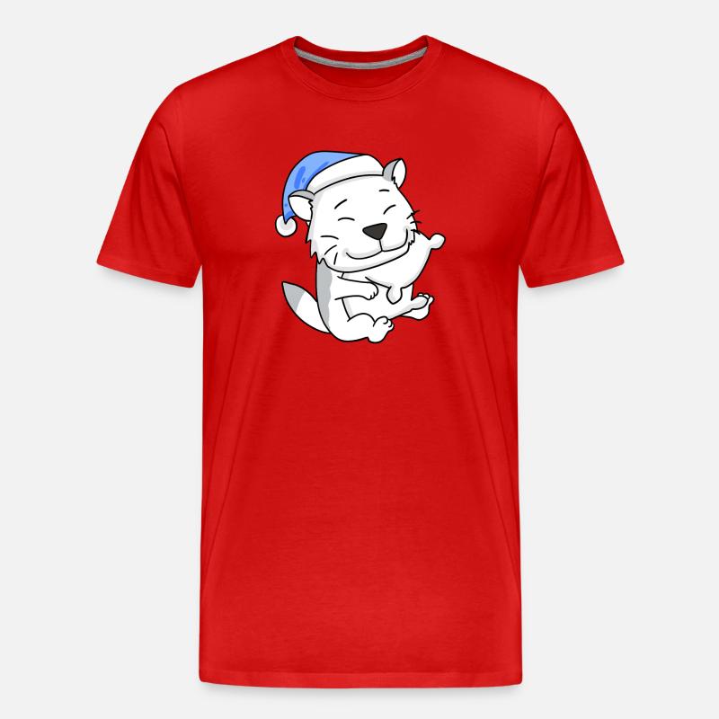Katze Katzenrasse Burmilla - Männer Premium Bio T-Shirt - Rot