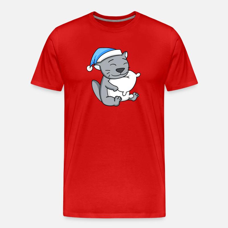Britisch Kurzhaar - Männer Premium Bio T-Shirt - Rot