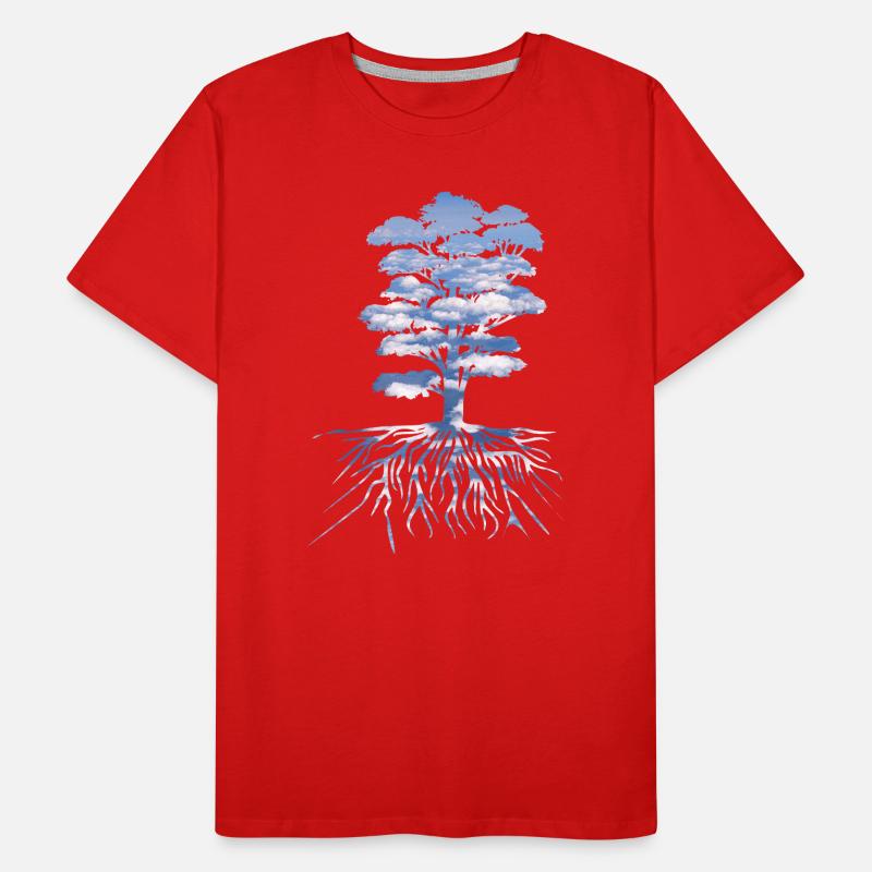 Der Baum Männer Premium Bio T-Shirt