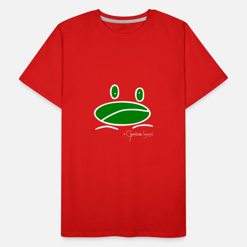 Froschmini - Ranunculus Oophagus Männer Premium Bio T-Shirt