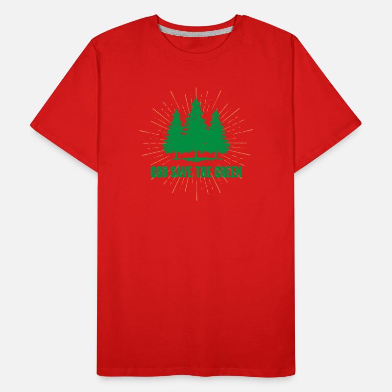 Dieu sauve le vert T-shirt bio Premium Homme