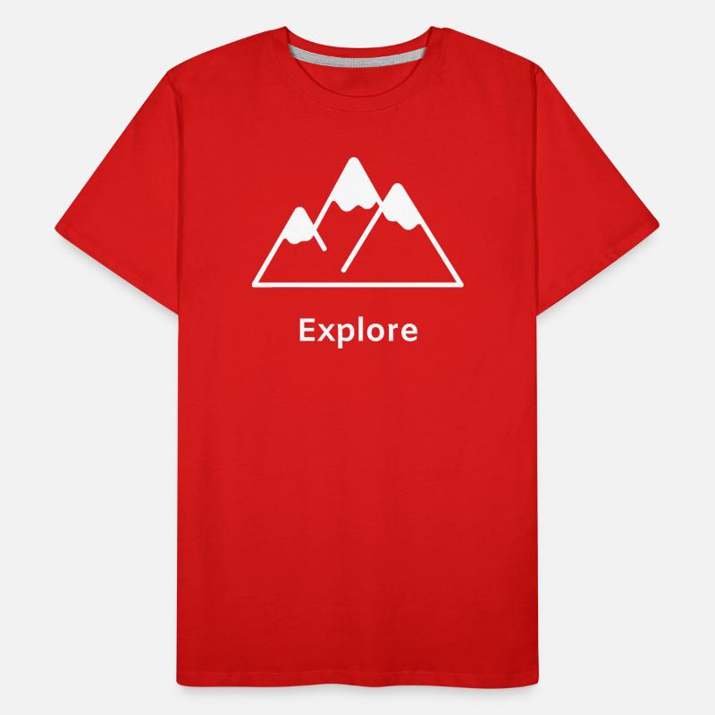 Explore T-shirt bio Premium Homme