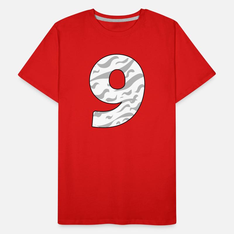 NEUF - 9 T-shirt bio Premium Homme