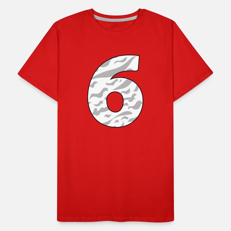 Six - 6 Men's Premium Organic T-Shirt