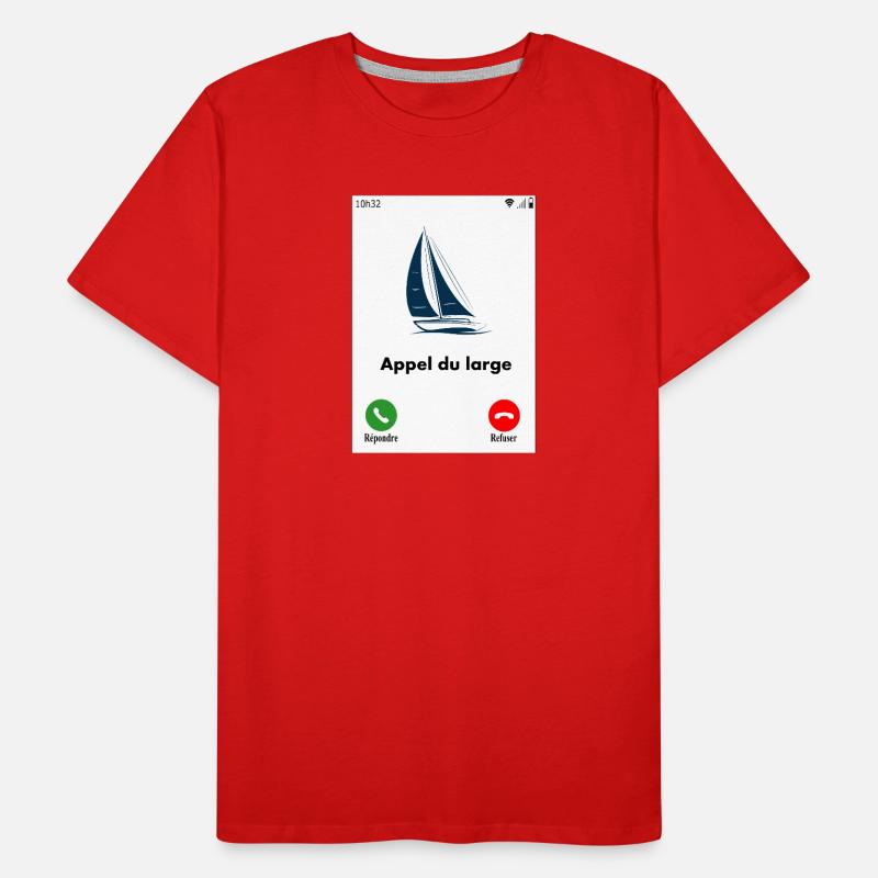 Appel du large T-shirt bio Premium Homme