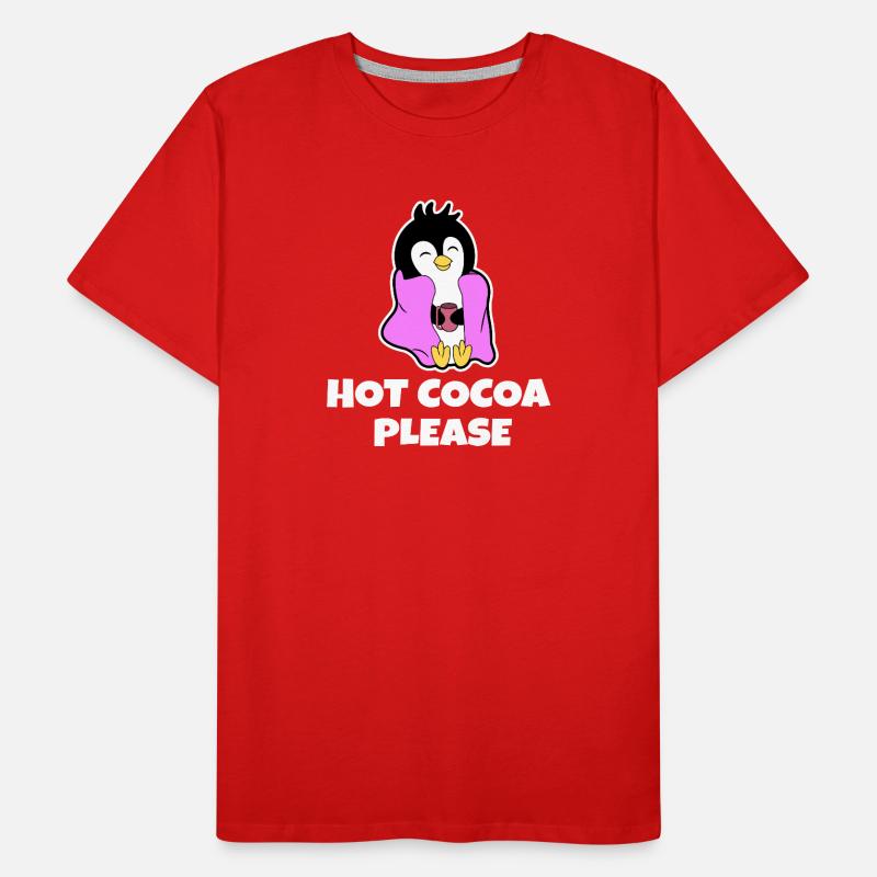 Antarctica Cold Penguin Statement South Pole Animal Men's Premium Organic T-Shirt
