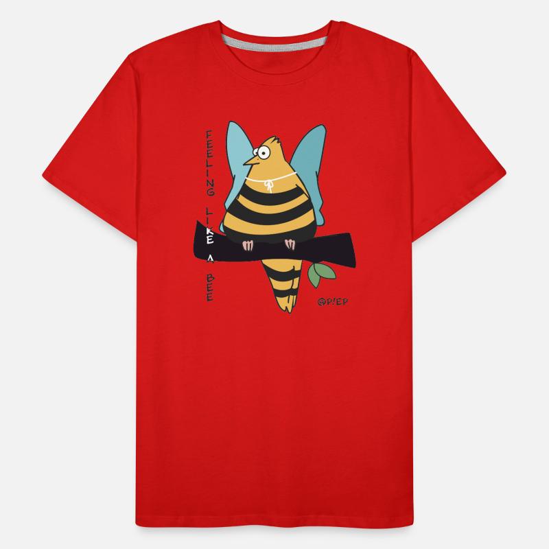 feeling like a bee Männer Premium Bio T-Shirt