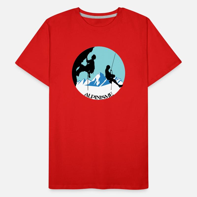 Alpinisme T-shirt bio Premium Homme