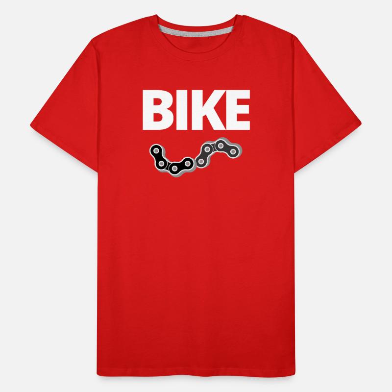 vélo, cycliste, fan de cyclisme T-shirt bio Premium Homme