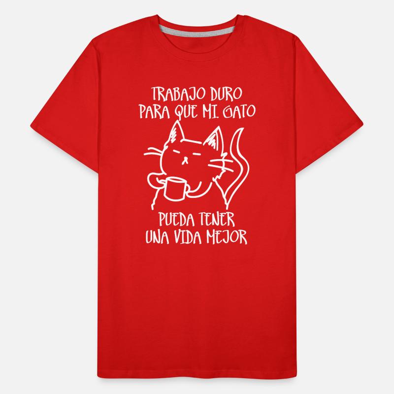 Harte Arbeit (dunkel) Männer Premium Bio T-Shirt