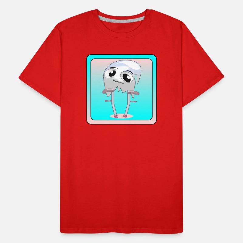 ESPRITS AVEC BÉQUILLES - MARCHEUR - GUÉRISON T-shirt bio Premium Homme