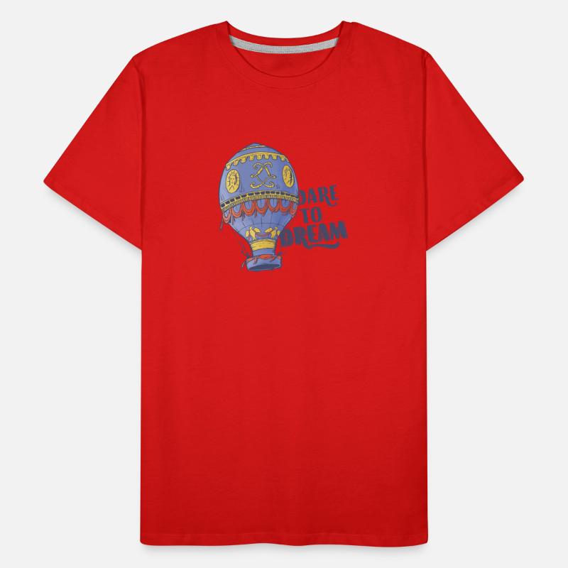 Dare To Dream Men's Premium Organic T-Shirt