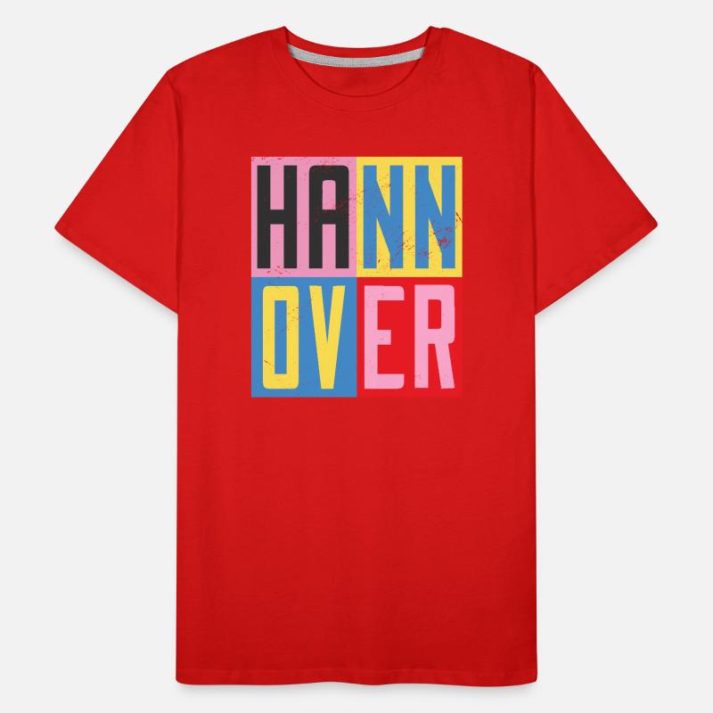 Design de Hanovre T-shirt bio Premium Homme