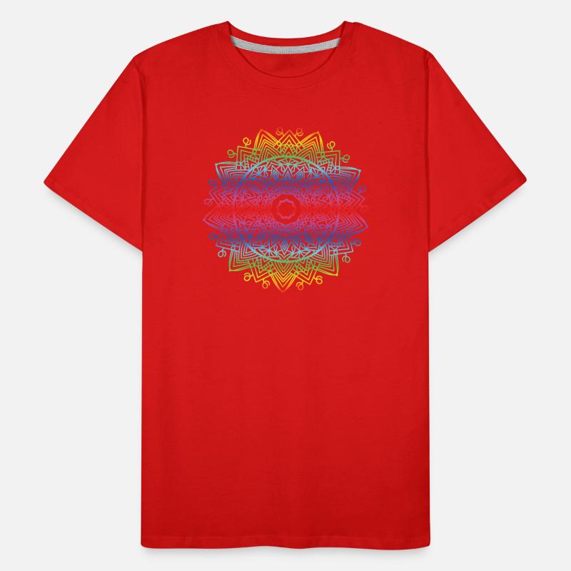 Mandala Men's Premium Organic T-Shirt
