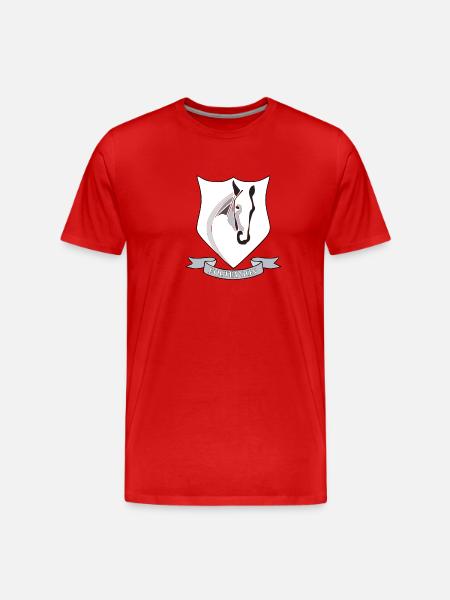 Equitation - T-shirt bio Premium Homme - rouge