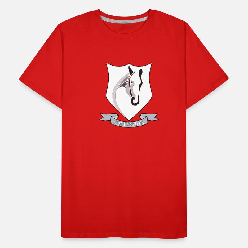Reiten Männer Premium Bio T-Shirt