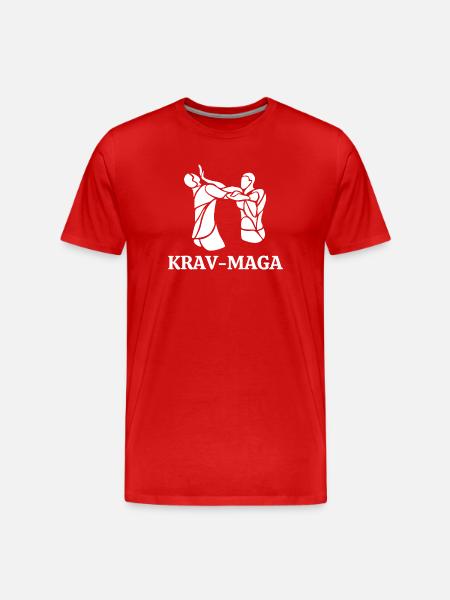 Krav maga, self defense, self defense - Men's Premium Organic T-Shirt - red