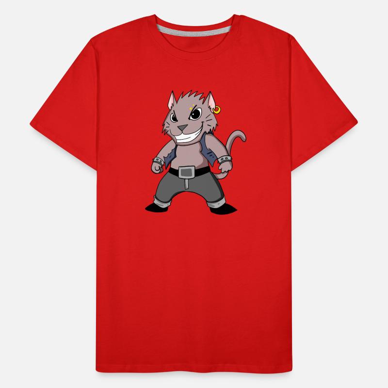 Chat cool T-shirt bio Premium Homme