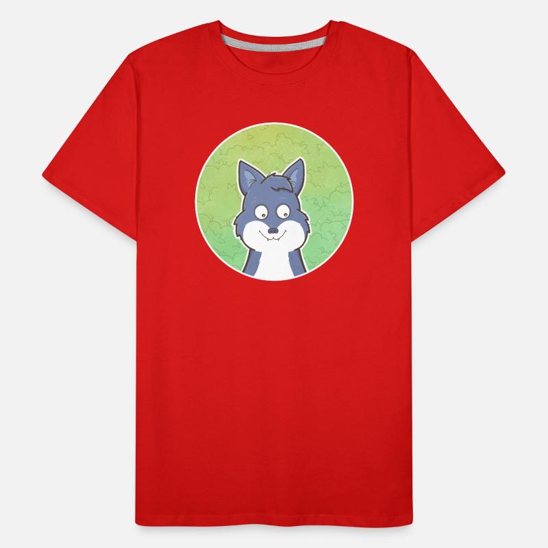Wolf Men's Premium Organic T-Shirt