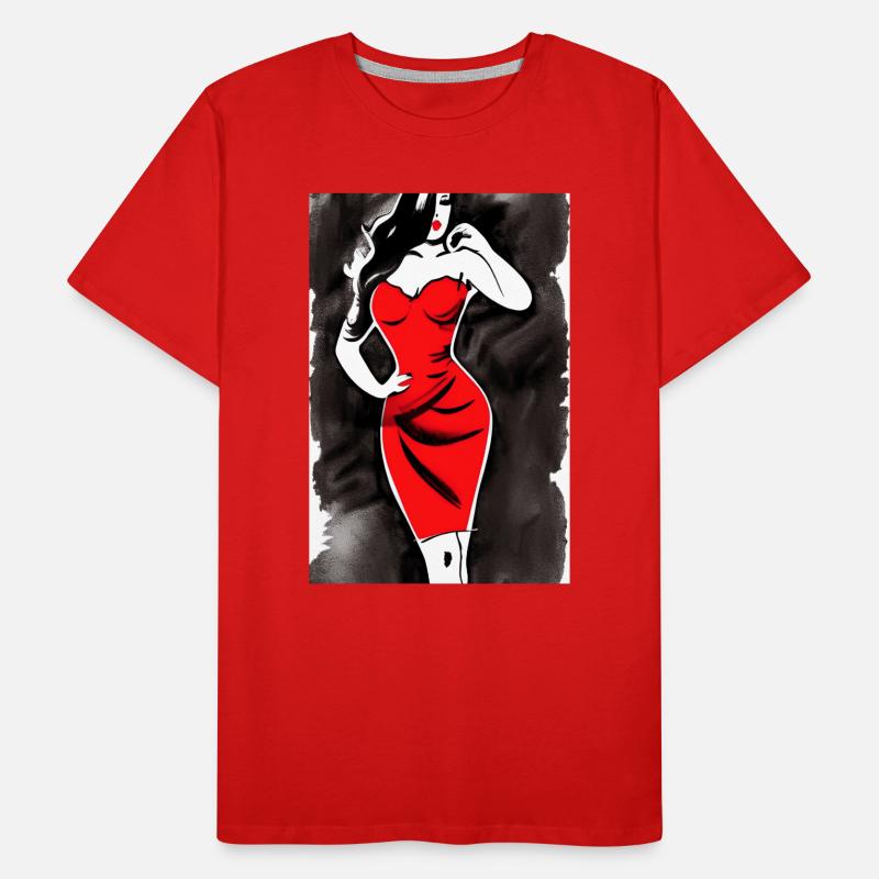 Pin up 2 Men's Premium Organic T-Shirt
