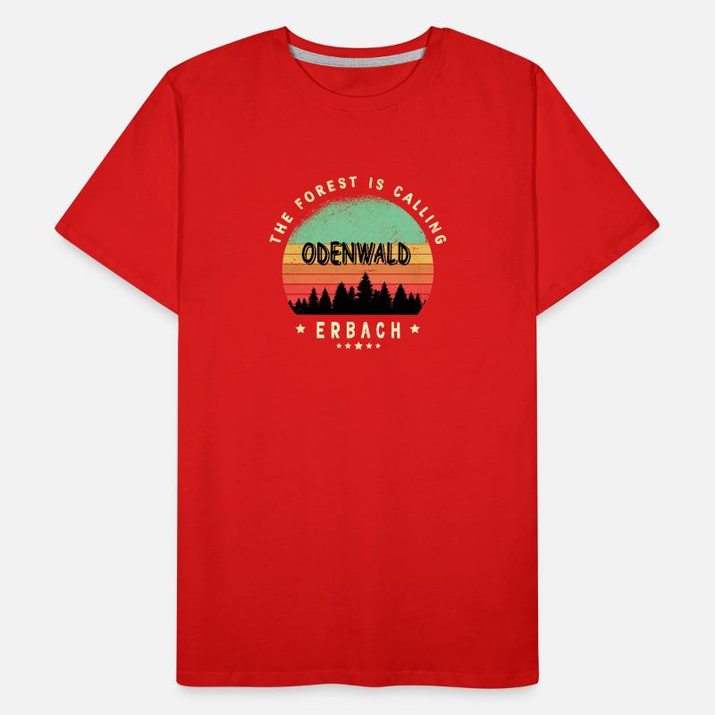 Erbach-Odenwald Design T-shirt bio Premium Homme