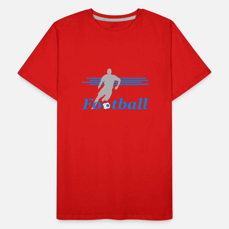 Fußball Männer Premium Bio T-Shirt