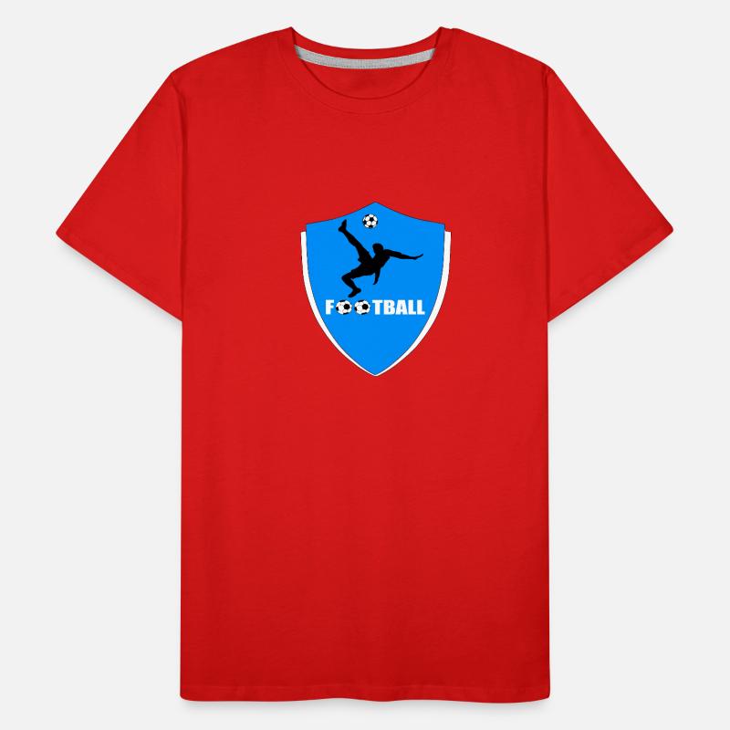 Fußball Männer Premium Bio T-Shirt
