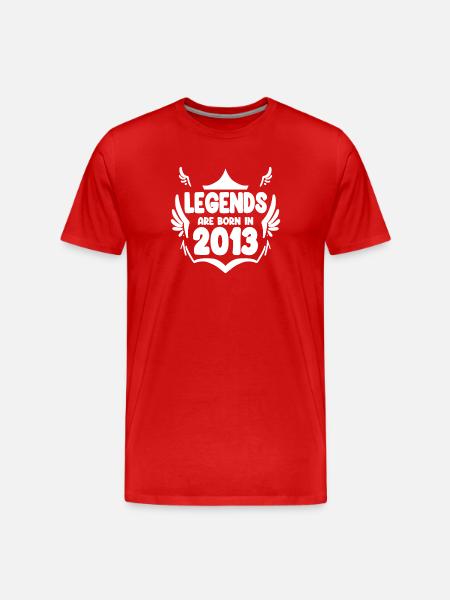 2013 - Class of 2013 - Men's Premium Organic T-Shirt - red