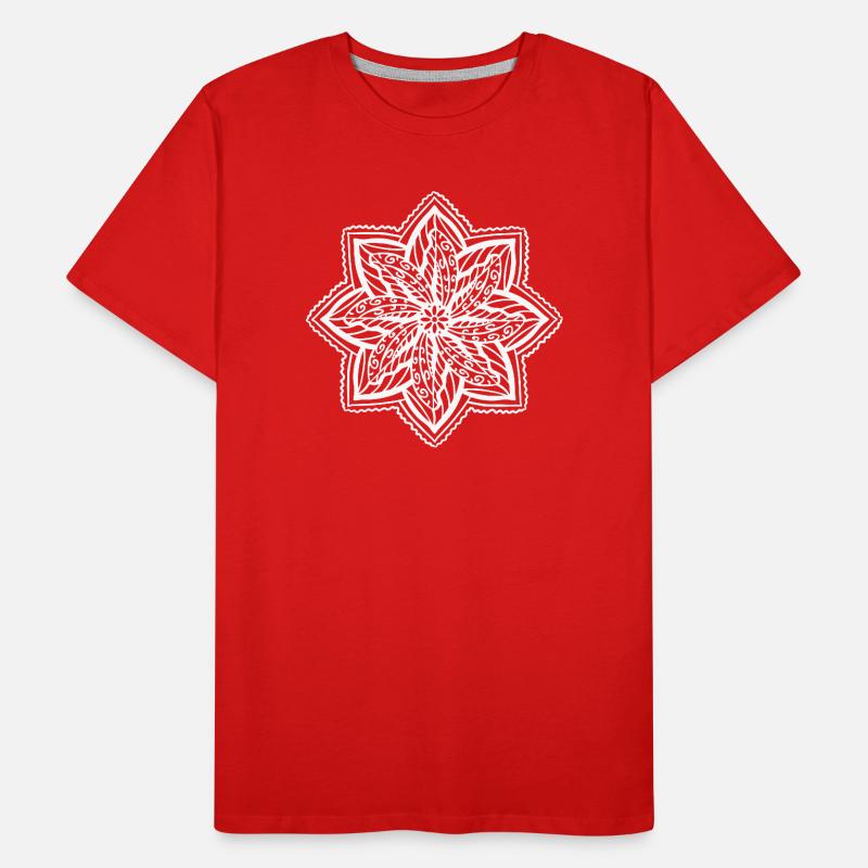 Mandala Men's Premium Organic T-Shirt