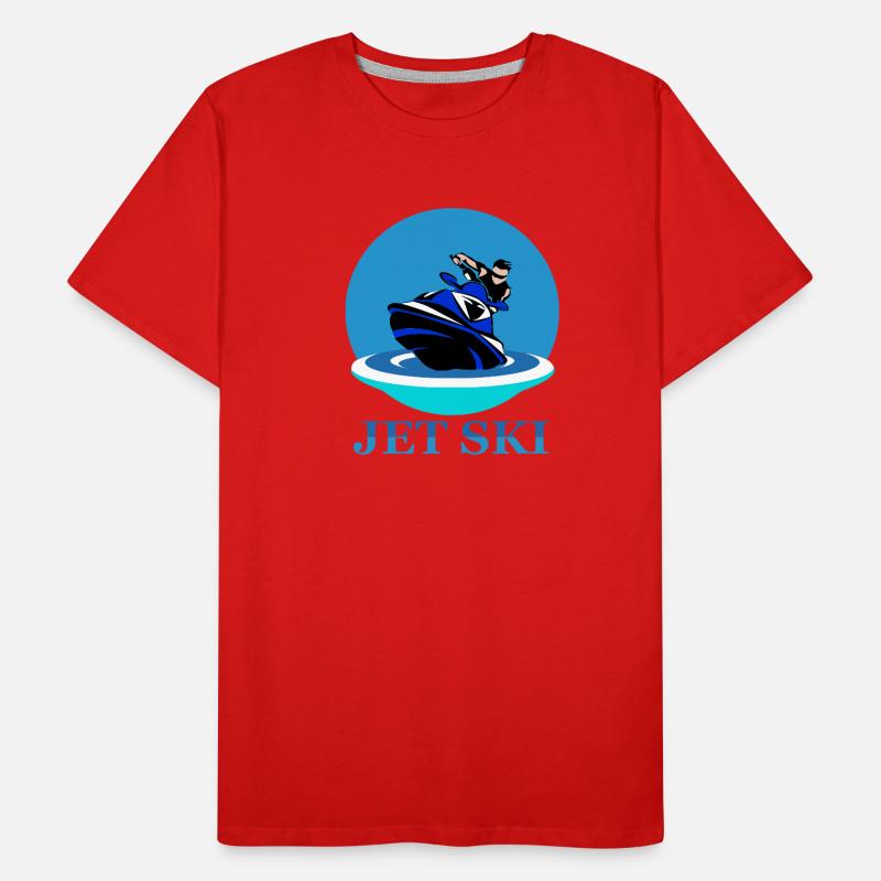 Jetski Männer Premium Bio T-Shirt