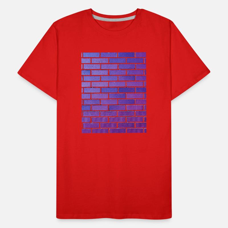 Brick Wall Men's Premium Organic T-Shirt