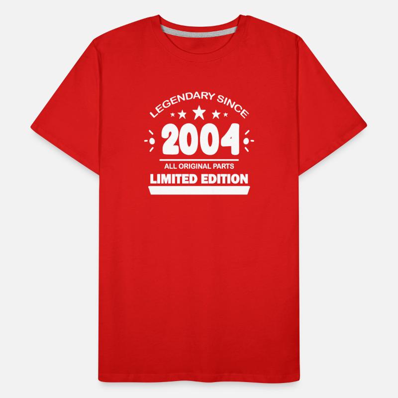 2004 - Année 2004 - Année de construction 2004 T-shirt bio Premium Homme