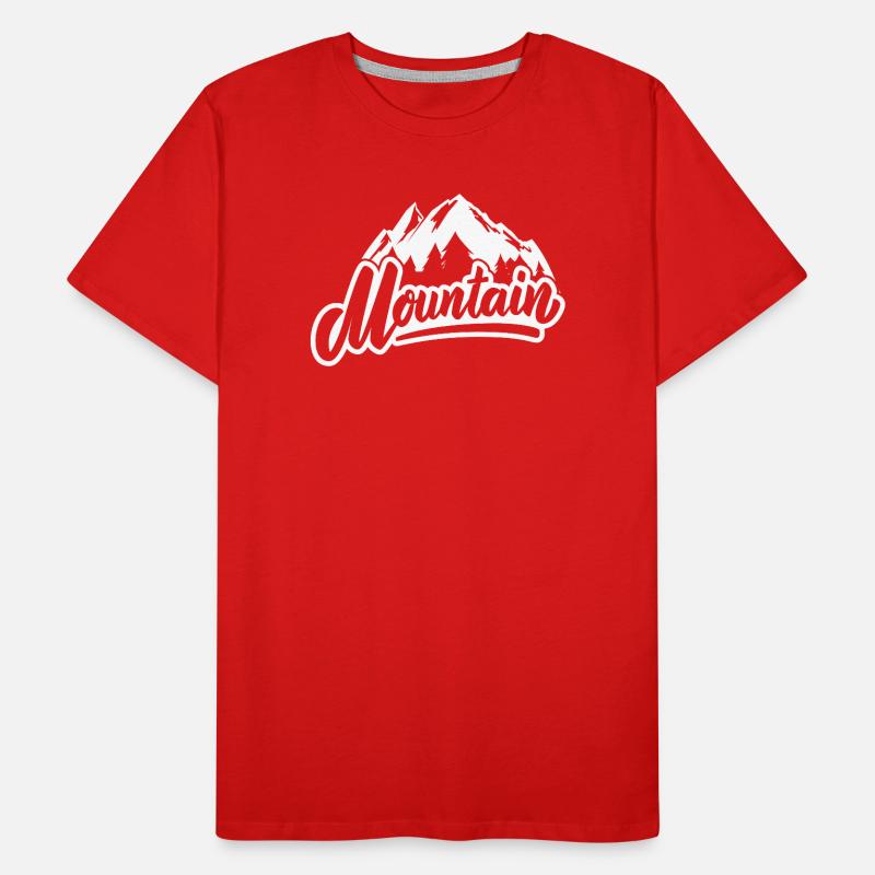skiing, skiing, skiing Men's Premium Organic T-Shirt
