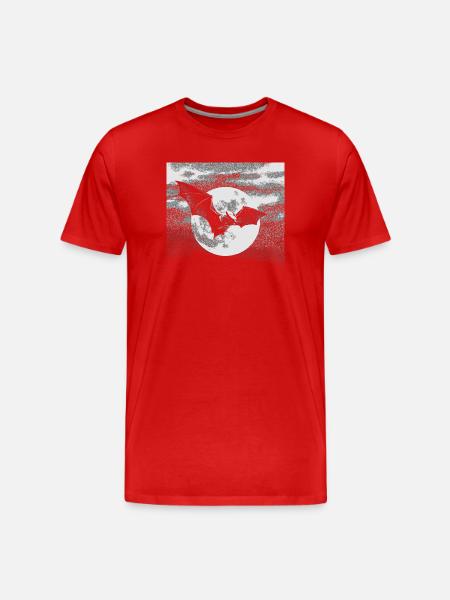 The Vampire - Men's Premium Organic T-Shirt - red