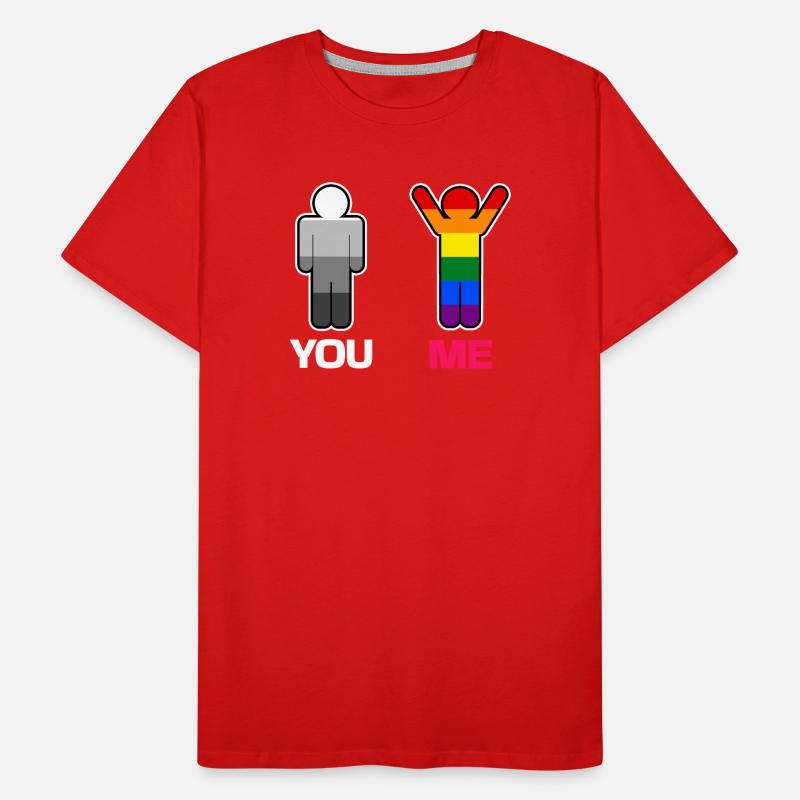 LGBT Bisexual Relationship Same-sex marriage Men's Premium Organic T-Shirt