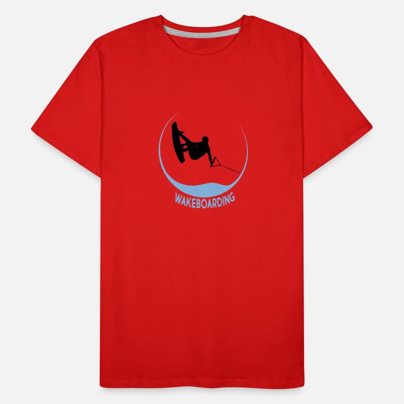wakeboarding Men's Premium Organic T-Shirt