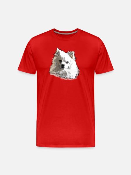 Sharp - Men's Premium Organic T-Shirt - red