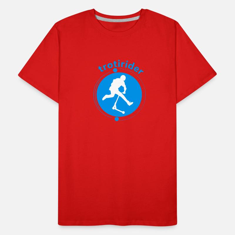 Trotirider T-shirt bio Premium Homme