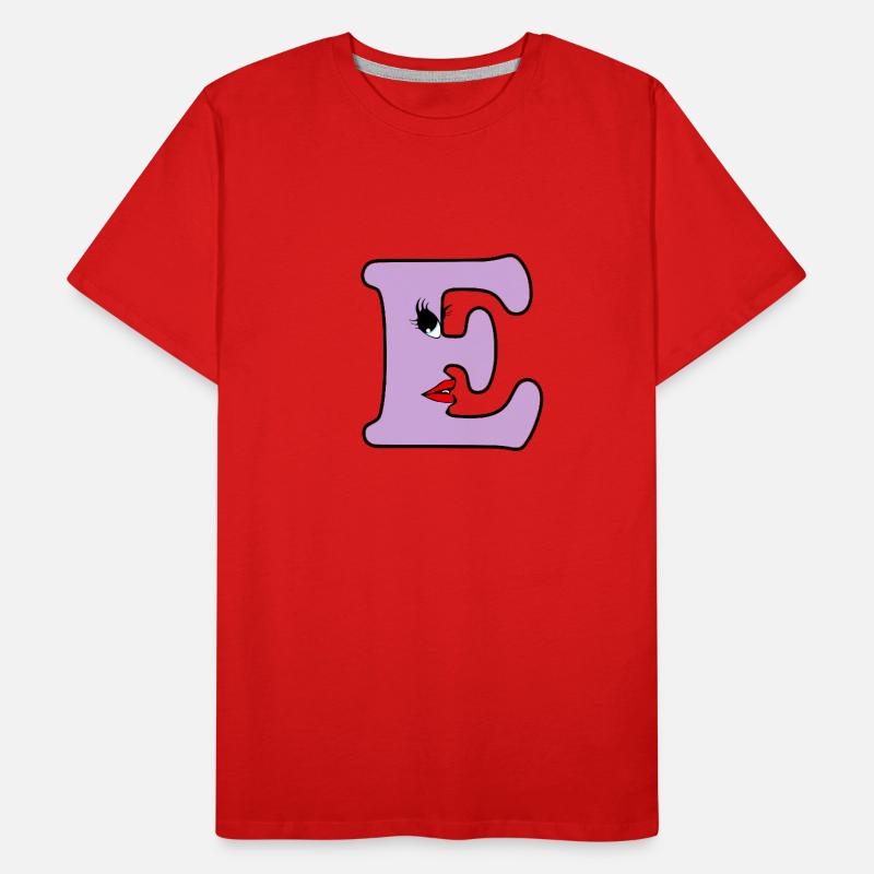 E Männer Premium Bio T-Shirt