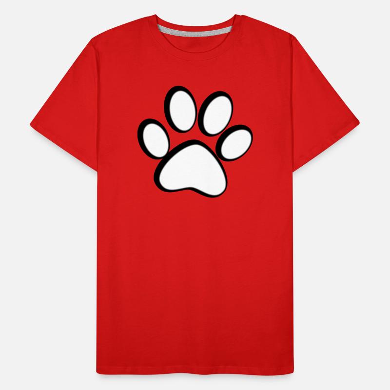 Patte de chat T-shirt bio Premium Homme
